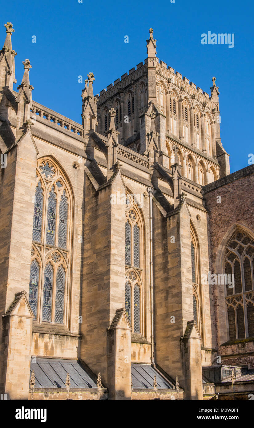 Bristol Cathedral West of England Stock Photo
