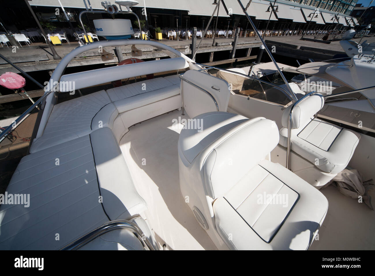 Top Deck of Boat Stock Photo Alamy