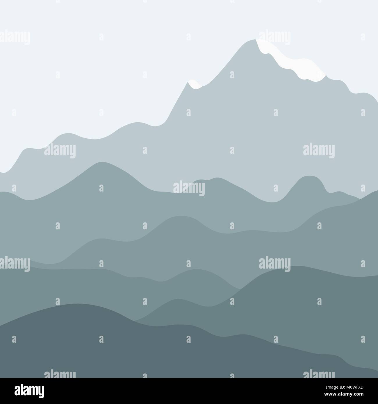 Free Free Mountain Layered Svg 735 SVG PNG EPS DXF File