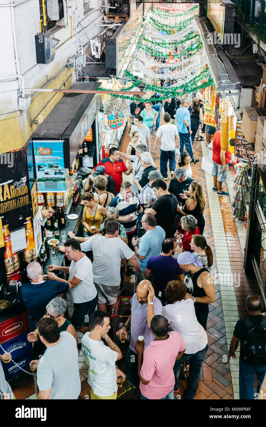 Mercado Central is a lively indoor food market in Belo Horizonte, Brazil, one of the biggest in