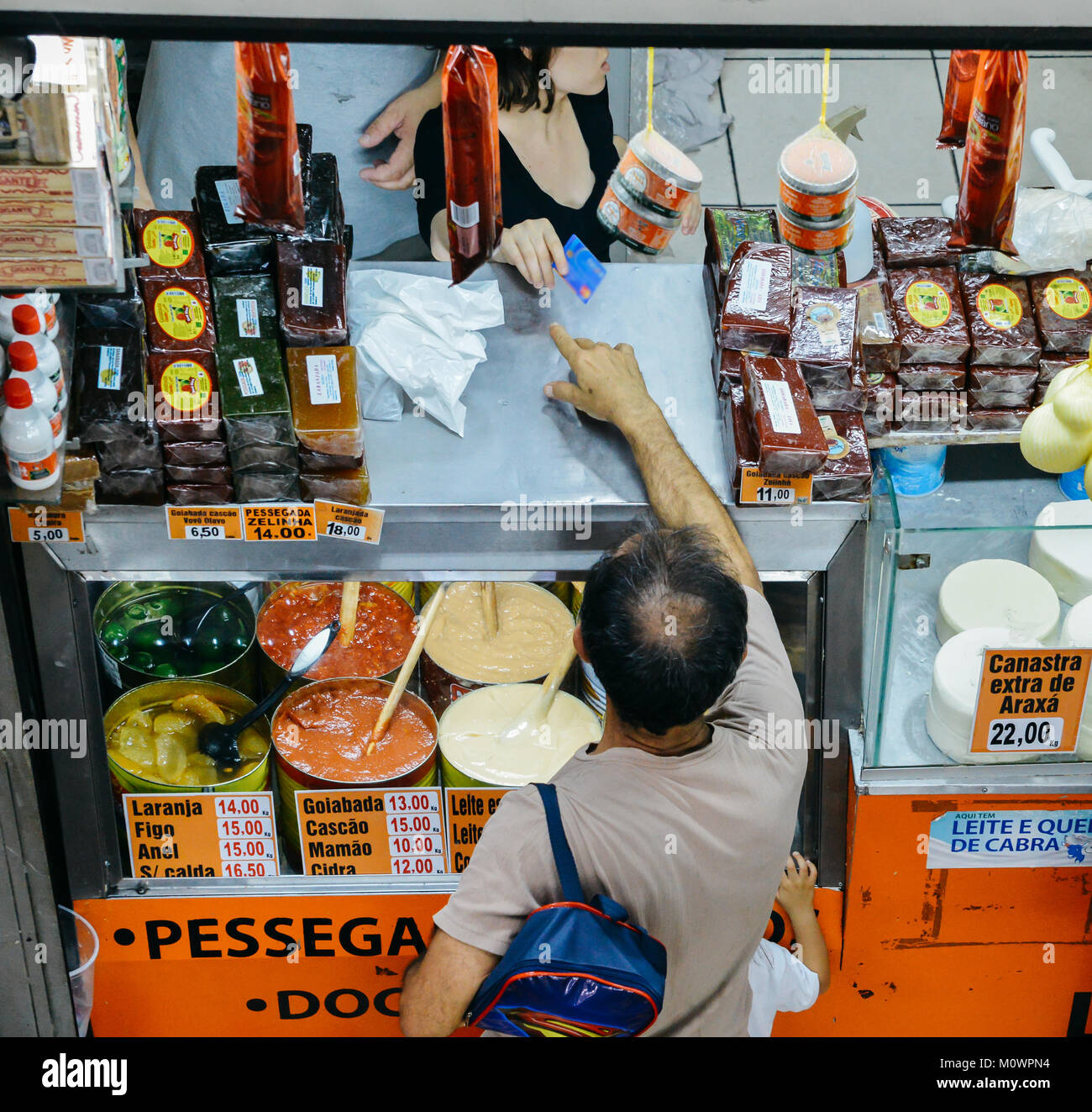 Mercado Central is a lively indoor food market in Belo Horizonte, Brazil, one of the biggest in