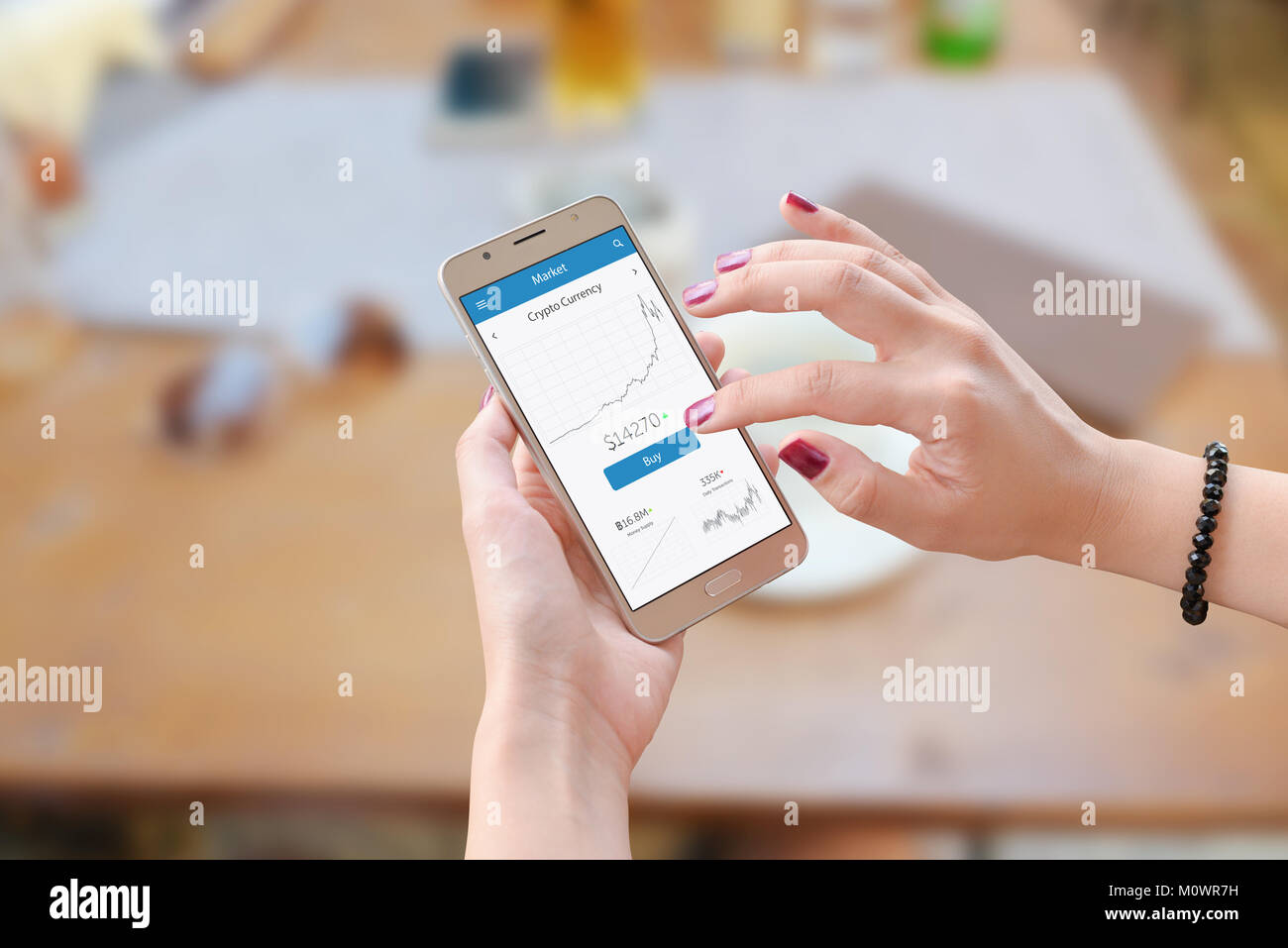 Crypto coffee hi-res stock photography and images - Alamy