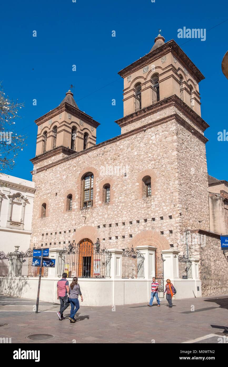 Argentina,Cordoba province,Cordoba,Iglesia de la Compagnia de Jesus,church of the Society of Jesus listed as World Heritage by UNESCO Stock Photo