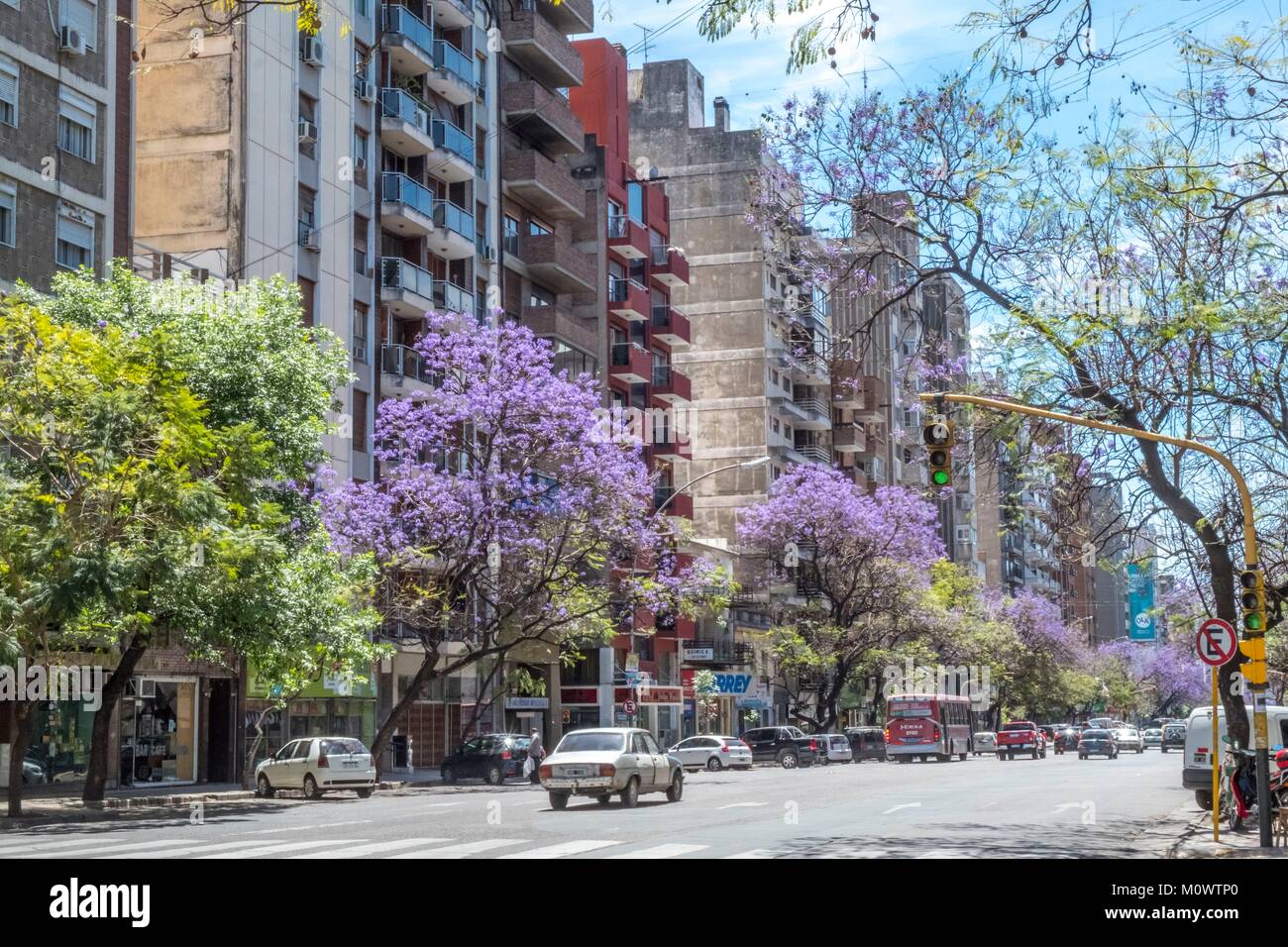 Argentina,Cordoba province,Cordoba,Chacabuco avenue Stock Photo