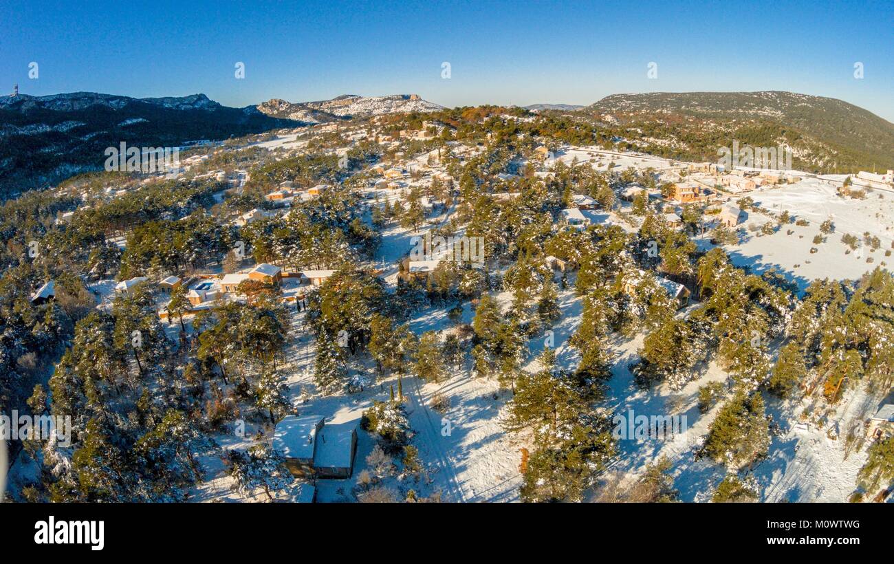 France,Var,Green Provence,Massif of Sainte Baume,national forest of La