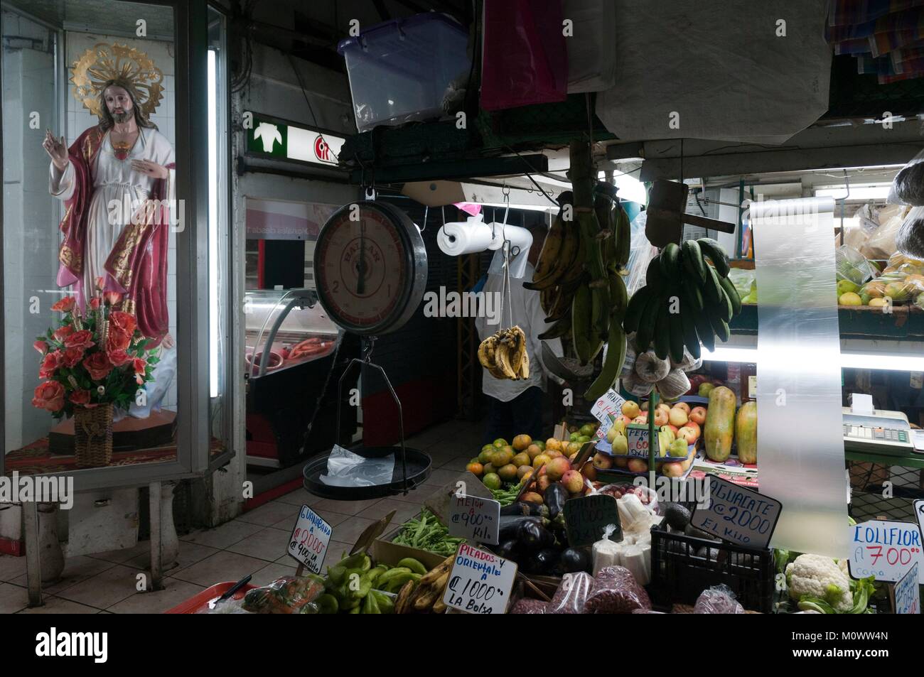 Costa Rica,San Jose Province,San Jose,Merced District,Central Market Stock Photo