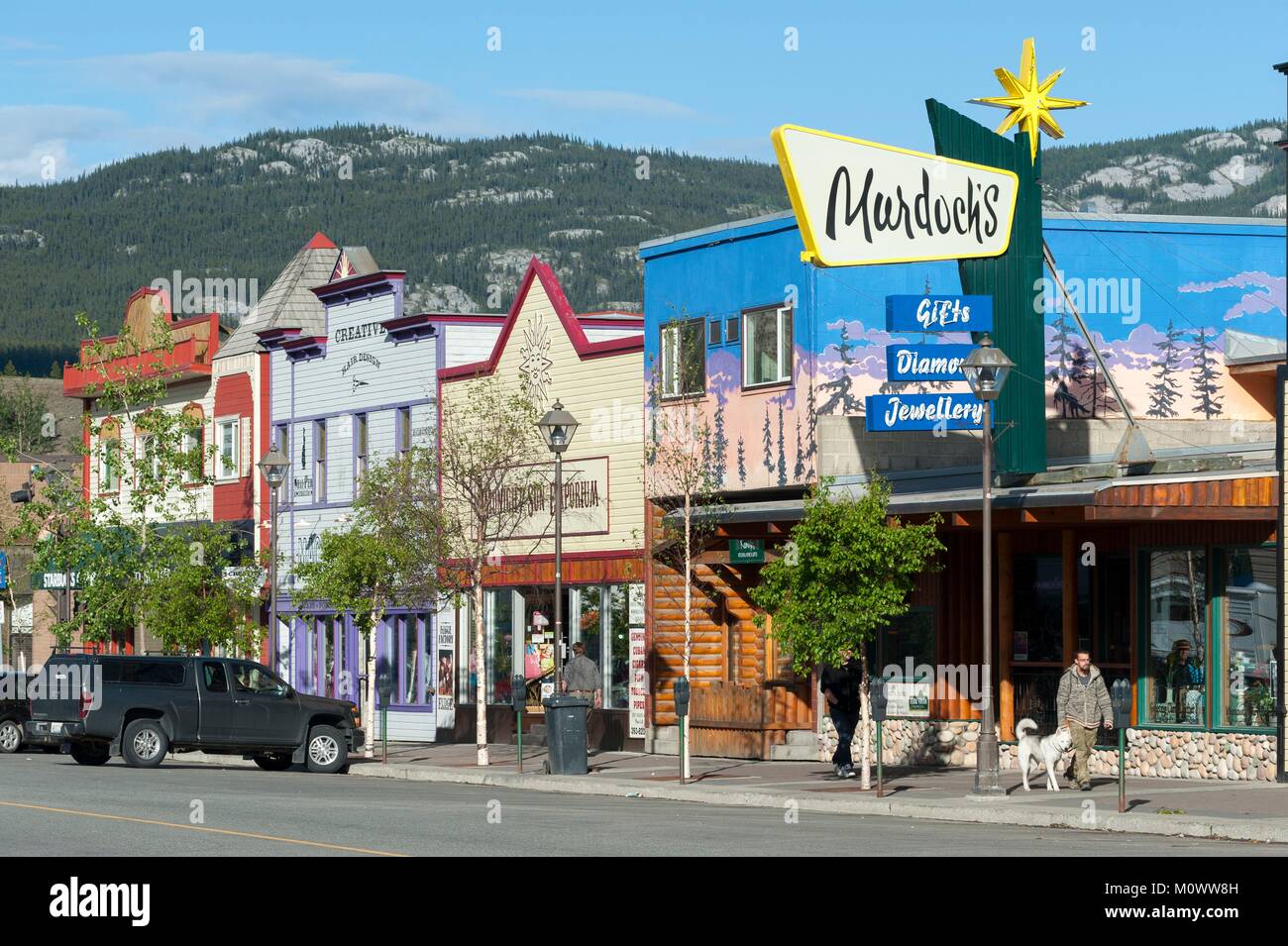 Canada,Yukon Territory,Whitehorse,Murdoch's Jewellery Stock Photo