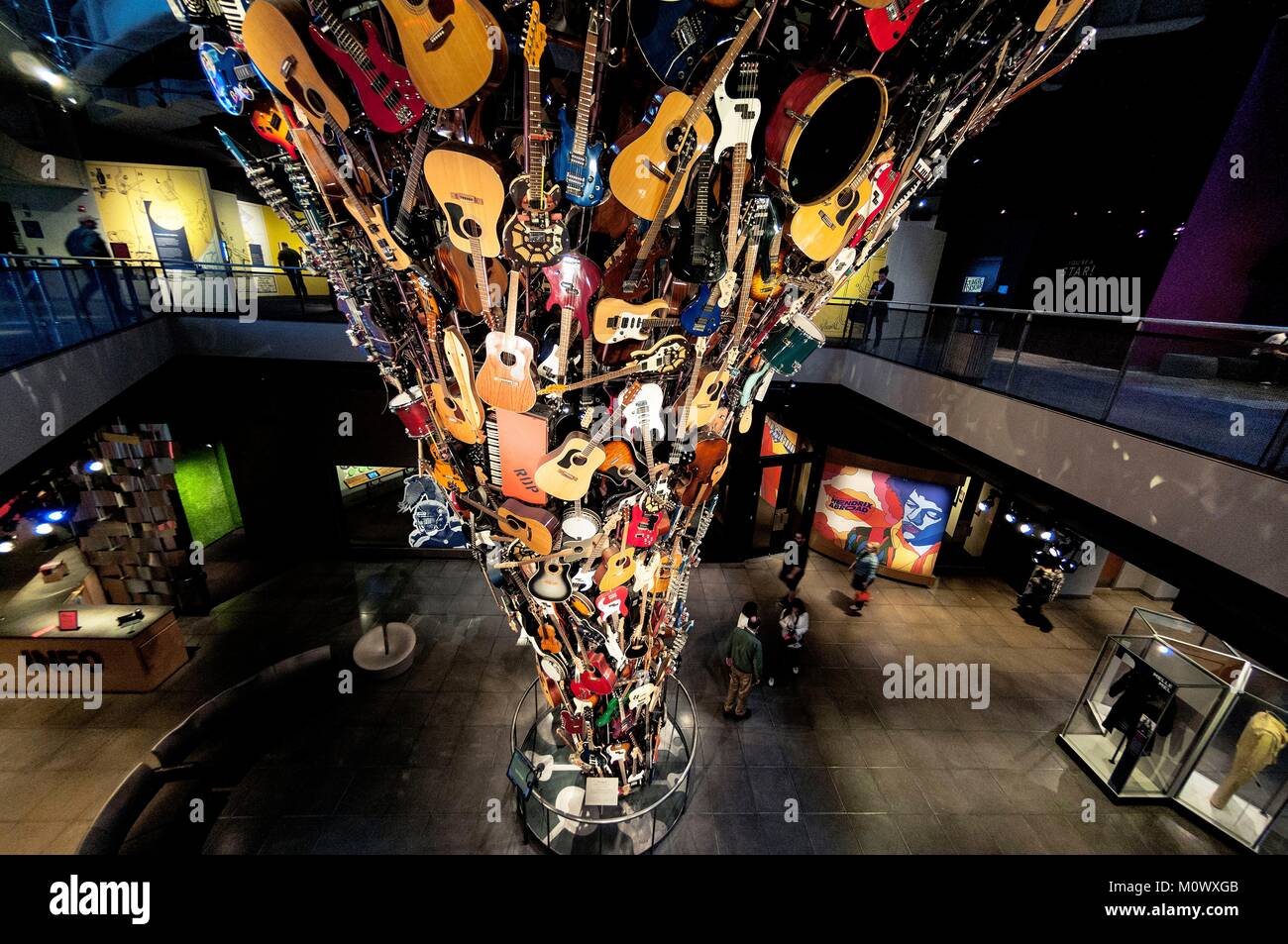 United States,Washington state,Seattle,MoPop (museum of pop culture ex  Experience Music Project Stock Photo - Alamy