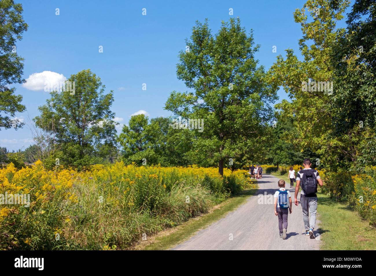 Canada,Quebec province,Montreal,Iles de Boucherville National Park a