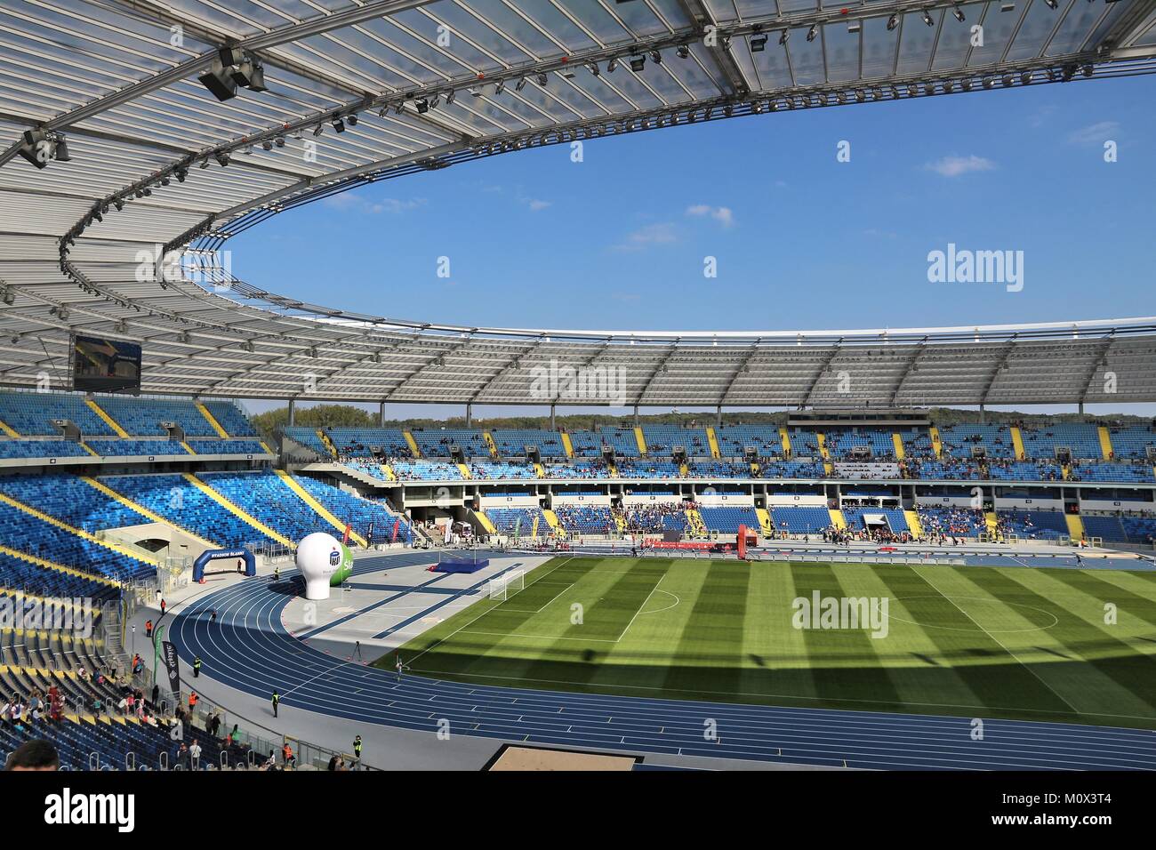 Katowice Poland October 1 2017 Silesian Stadium Stadion Slaski Open Day In Katowice Poland Stadion Slaski Is One Of Biggest Venues In Poland Stock Photo Alamy