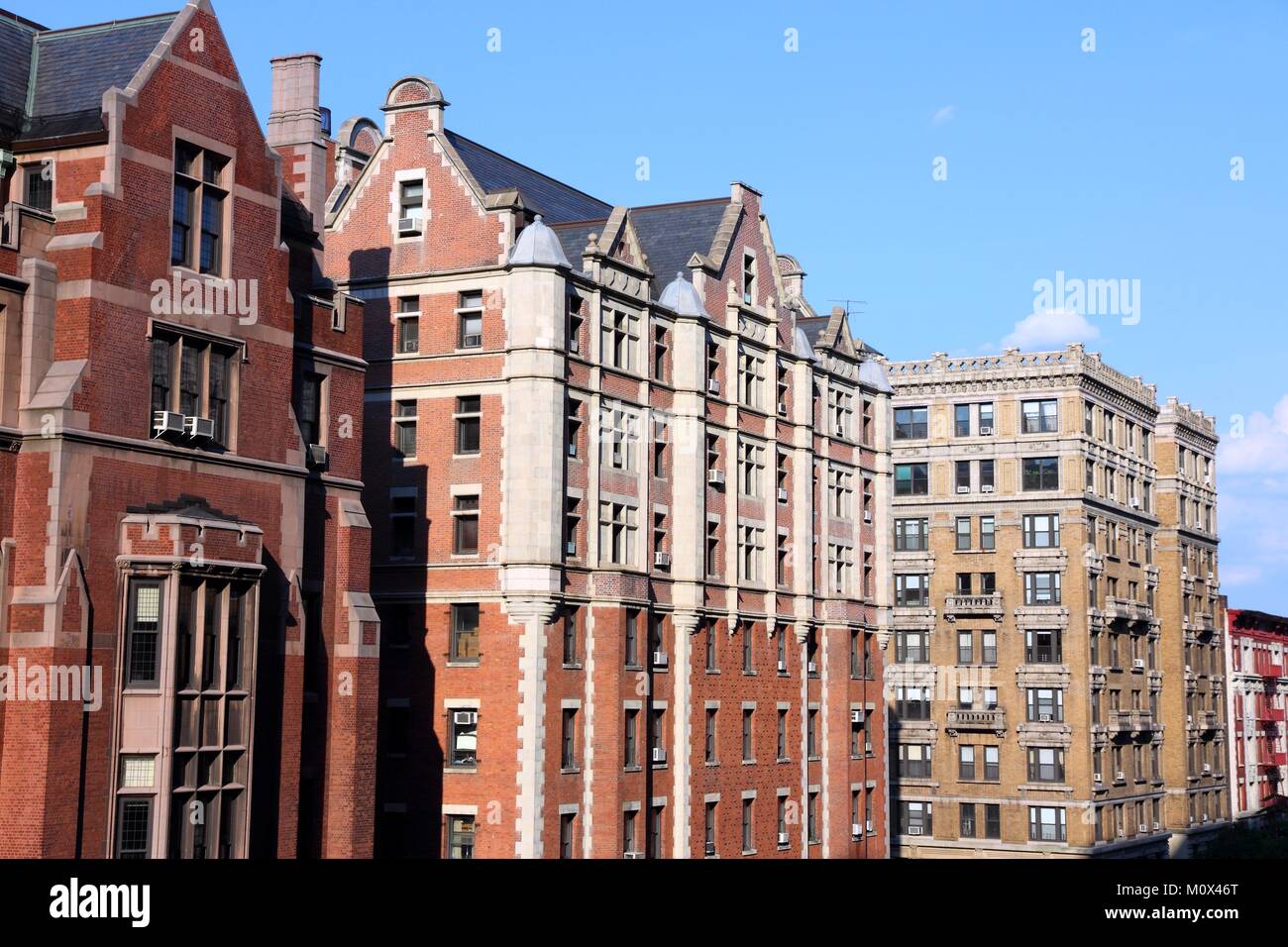 New York City, United States - famous Columbia University campus in Upper Manhattan (Morningside Heights neighborhood of Upper West Side) Stock Photo