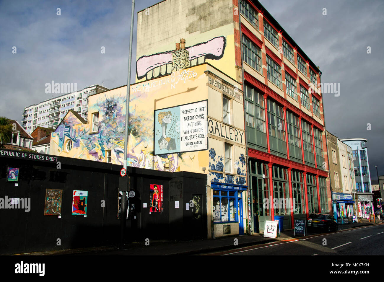 Stokes Croft, Bristol,UK Stock Photo Alamy