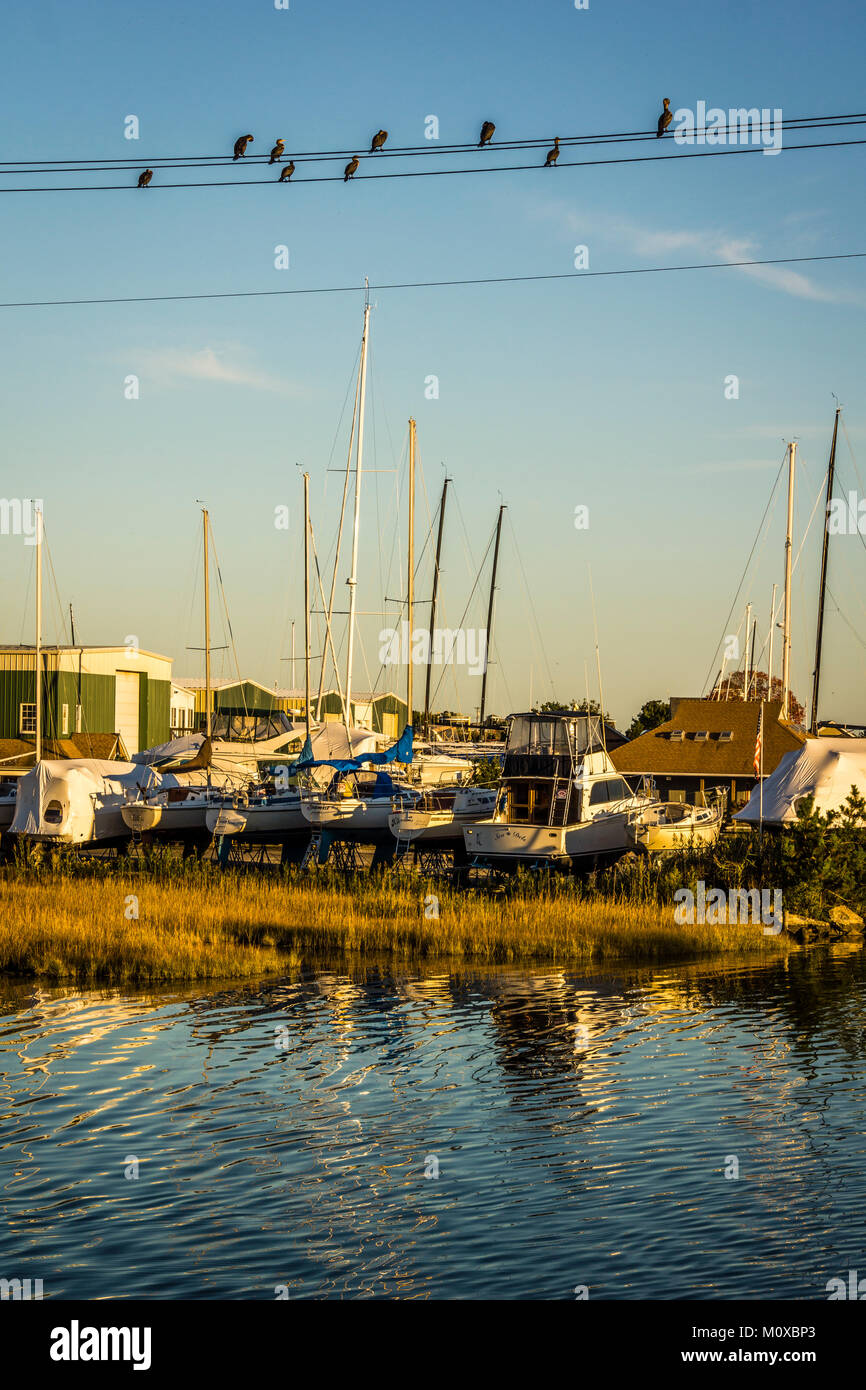 Shoreline Westbrook, Connecticut, USA Stock Photo Alamy