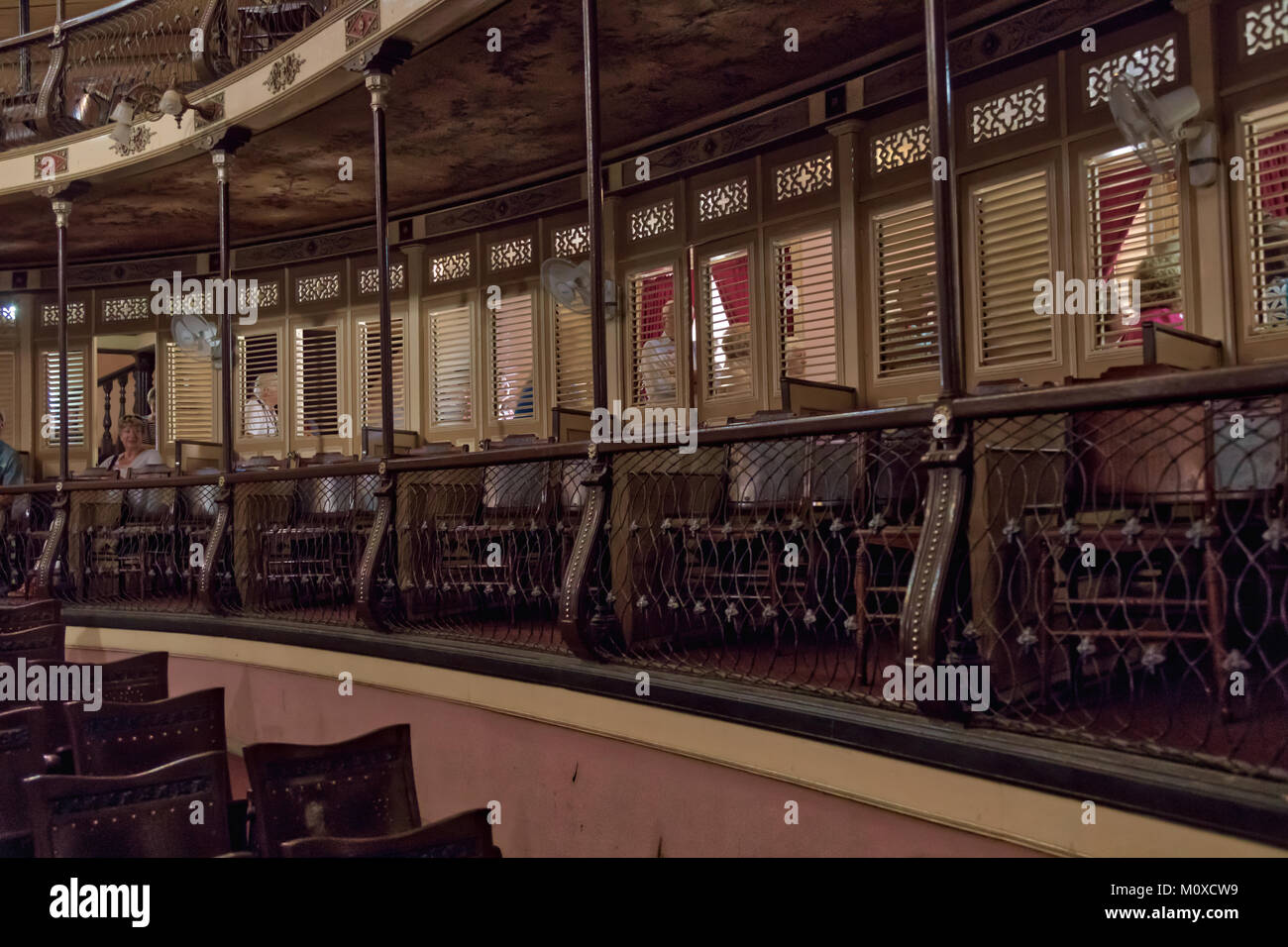 Box seats Tomas terry Theater Stock Photo Alamy