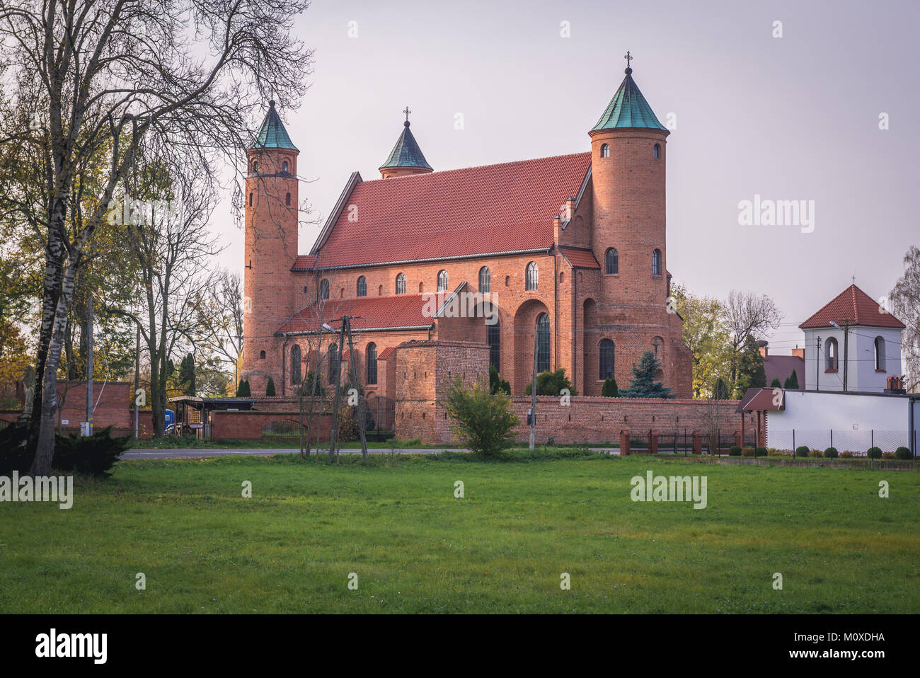 16th century Basilica of Saint John the Baptist fortified church in ...