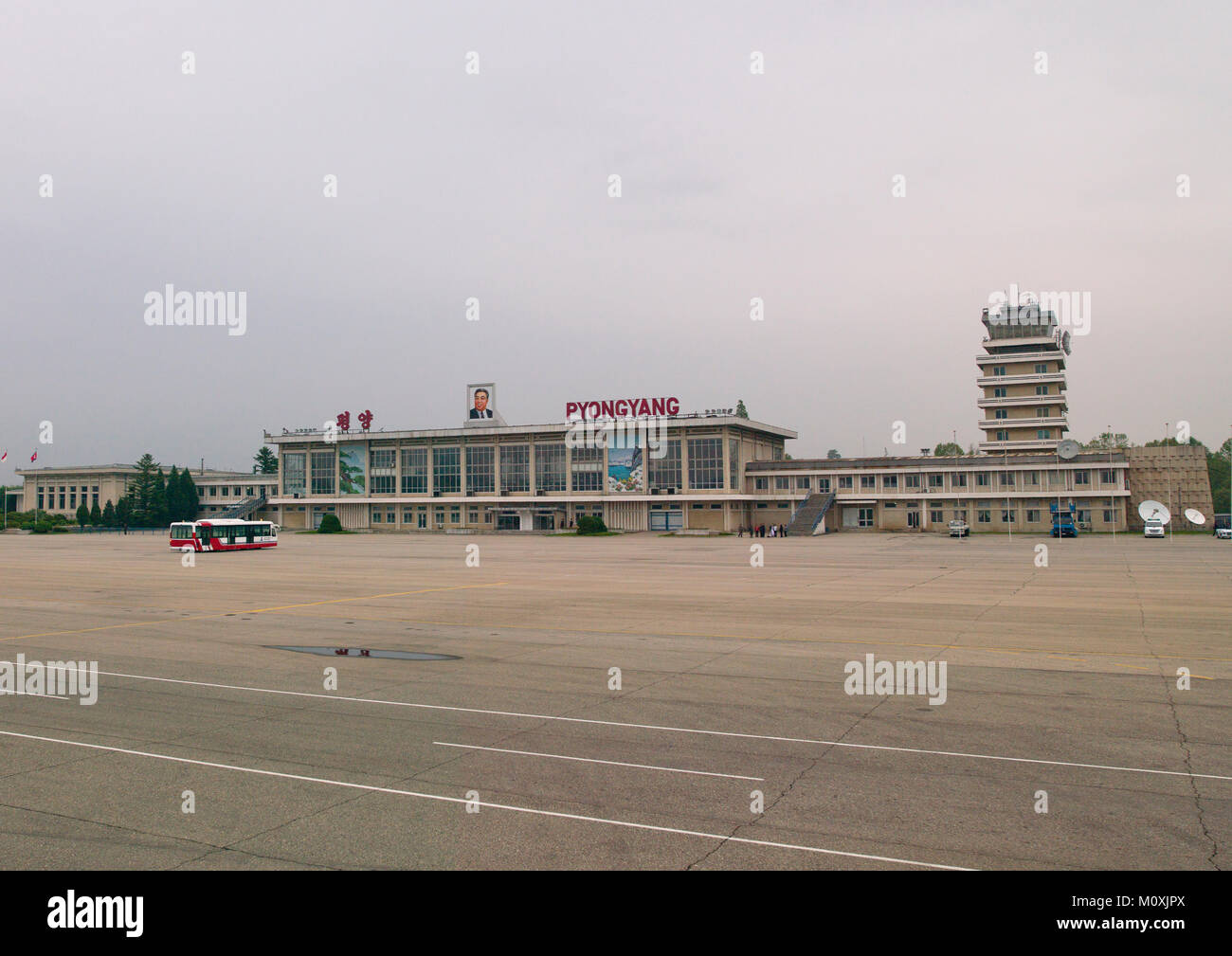 Sunan international airport, Pyongan Province, Pyongyang, North Korea