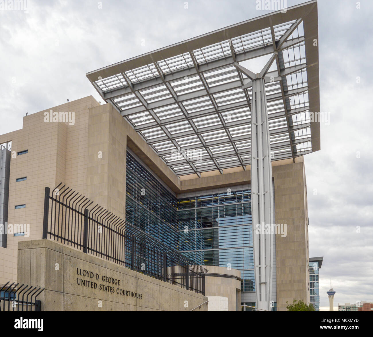 Federal courthouse in Las Vegas Nevada Stock Photo Alamy