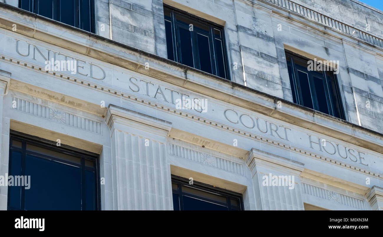 Federal Courthouse in Mobile Alabama Stock Photo Alamy