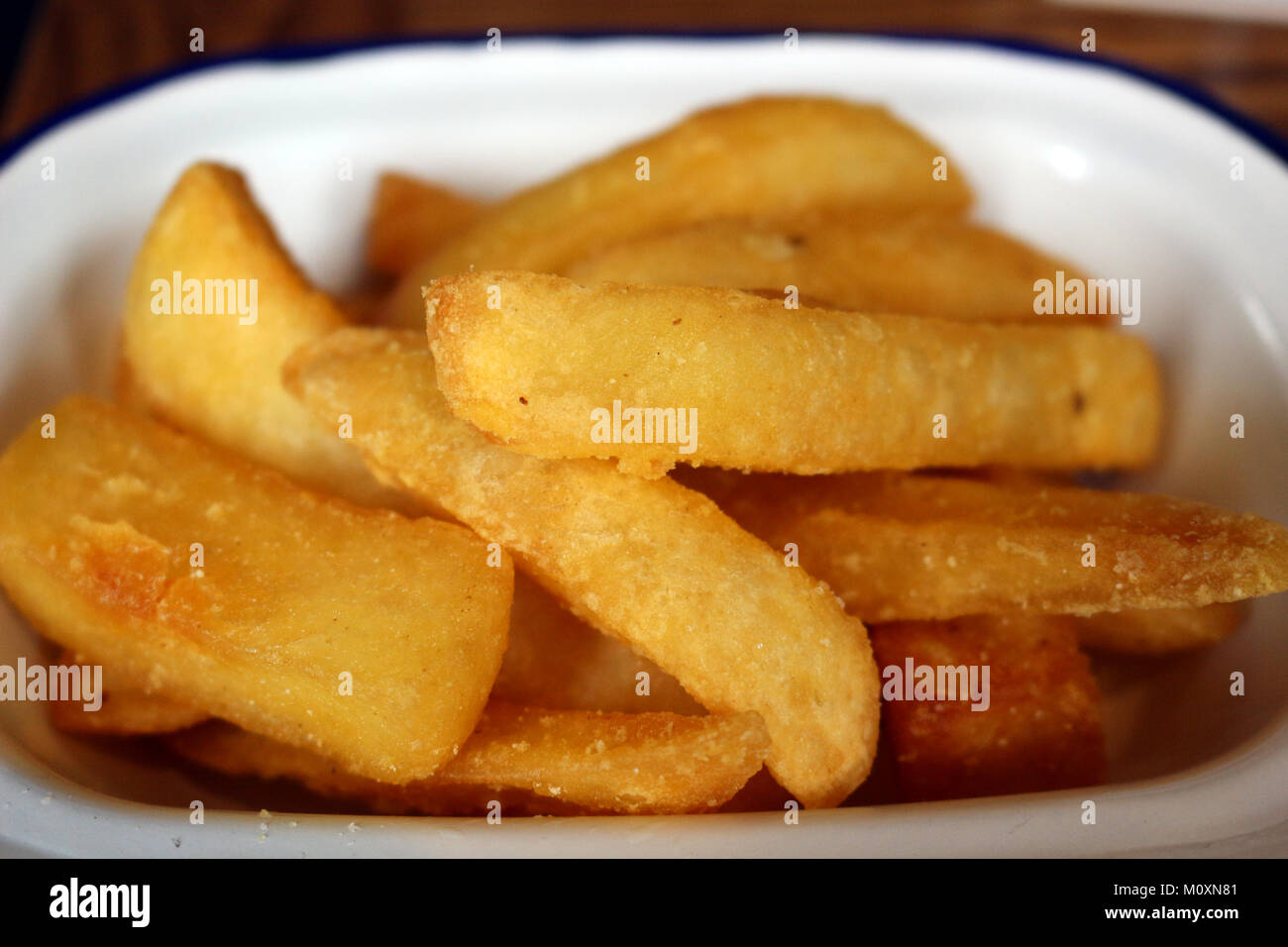 French fries or chunky chips Stock Photo Alamy