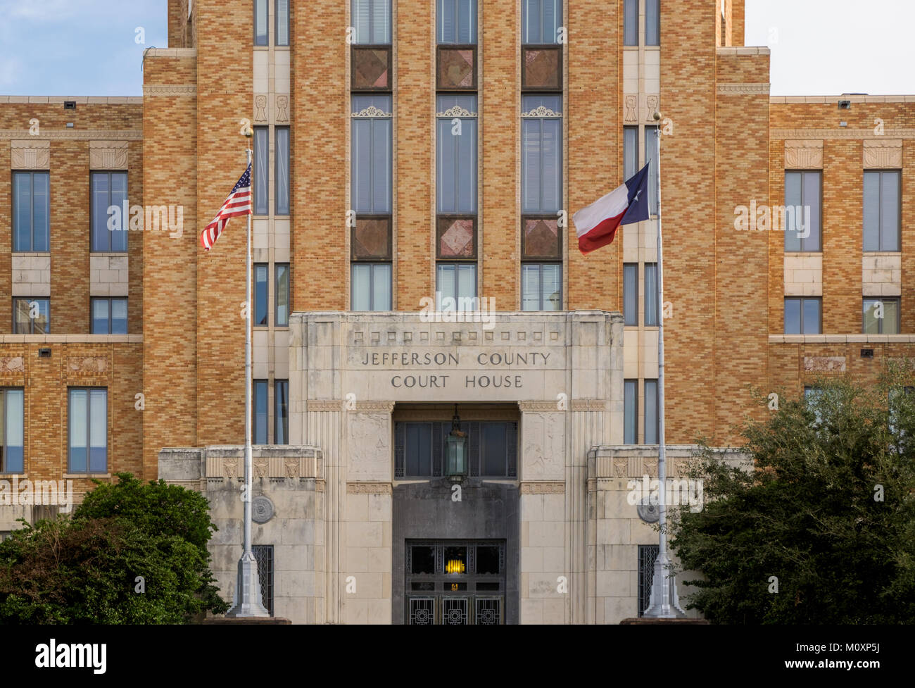 Jefferson County Courthouse in Beaumont Texas Stock Photo Alamy