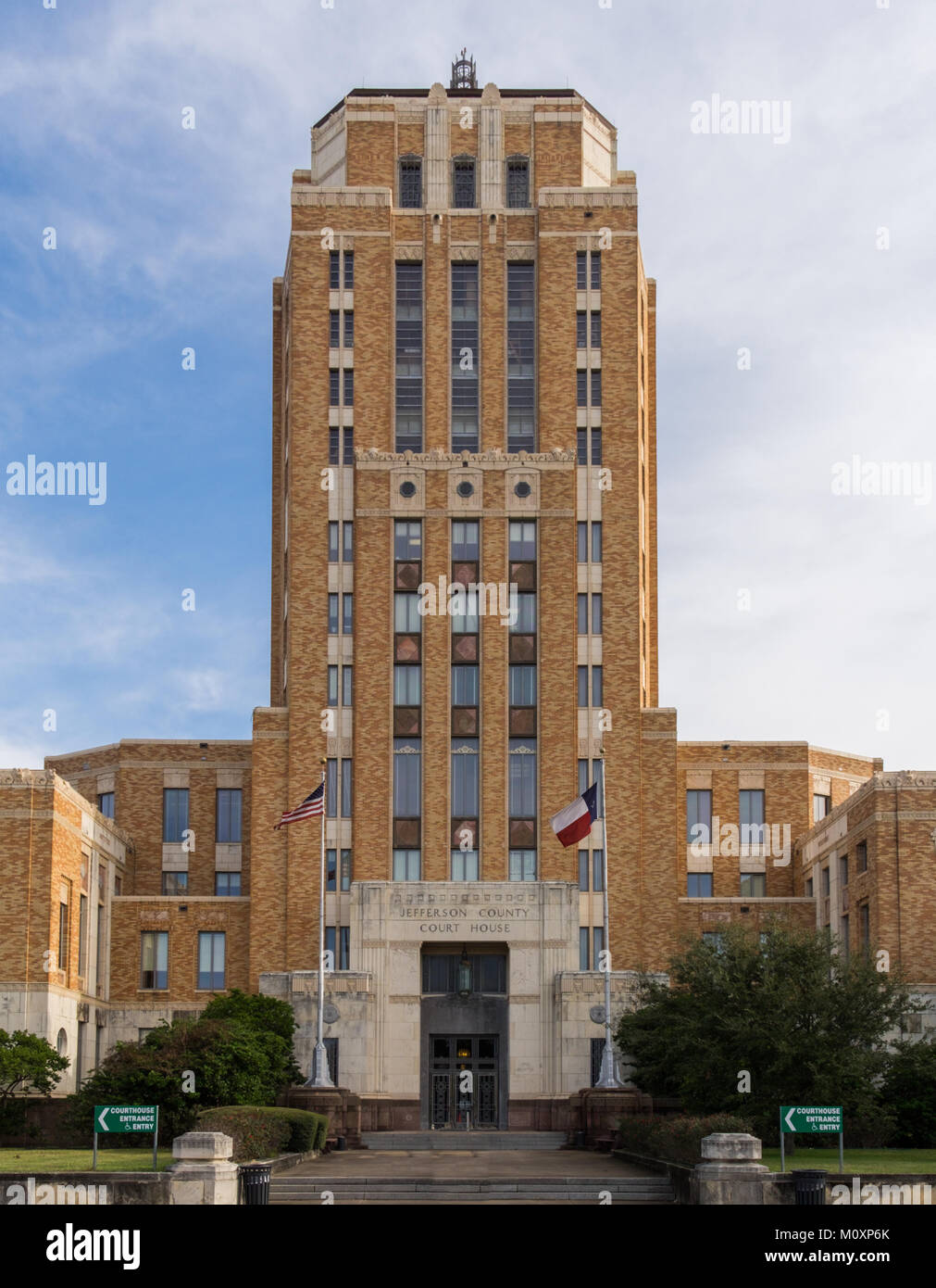 Jefferson County Courthouse in Beaumont Texas Stock Photo Alamy