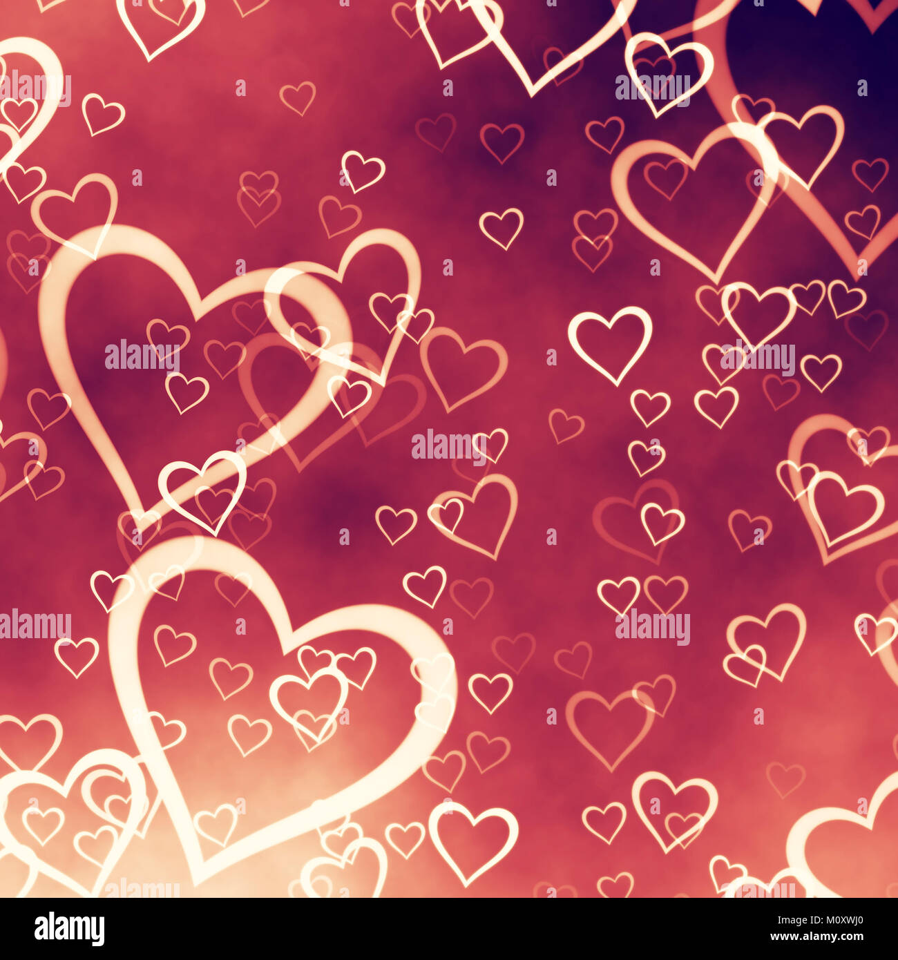 Love hearts Stock Photo