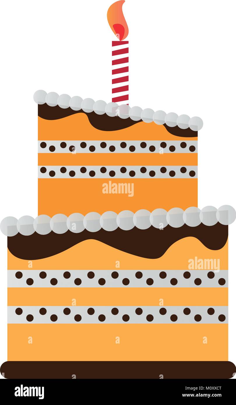 Birthday cake icon Stock Vector Image & Art - Alamy
