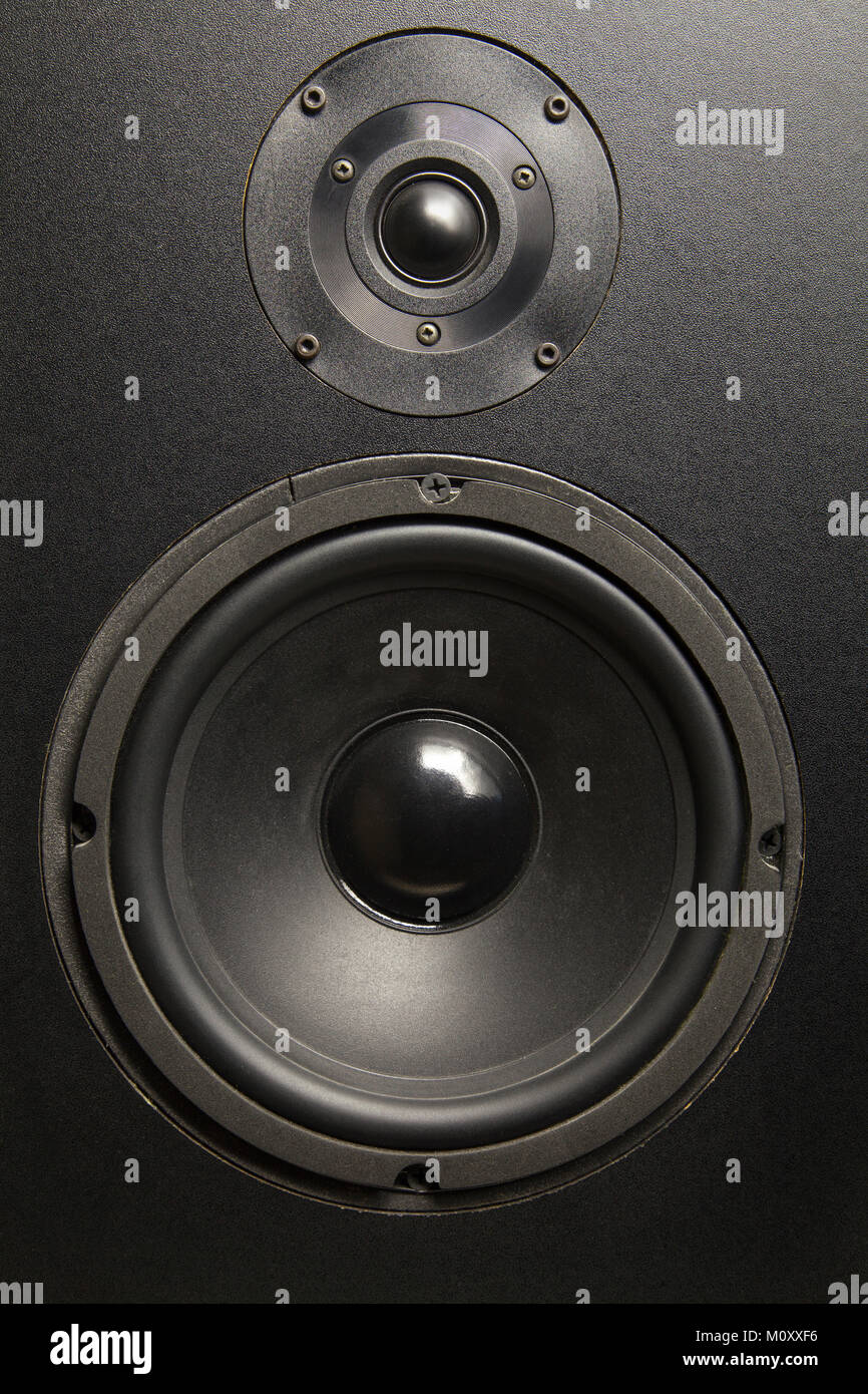 1980s Stereo Load Speaker Stock Photo Alamy