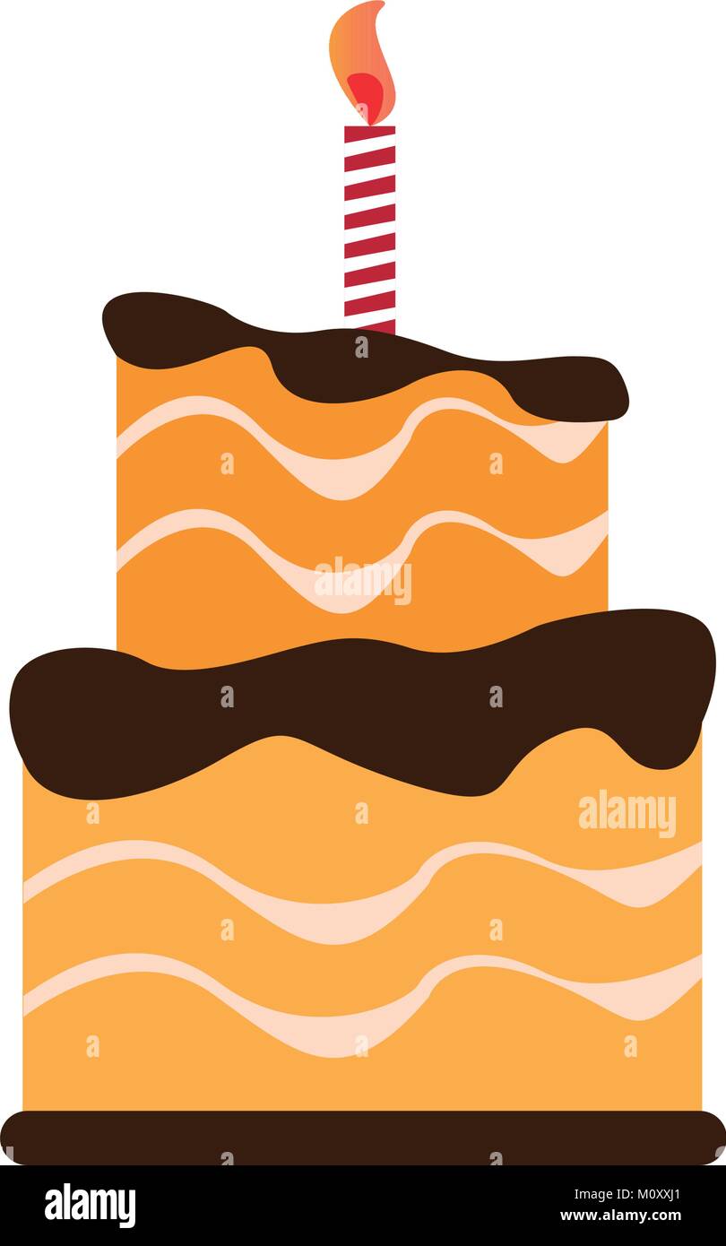 Birthday cake icon Stock Vector Image & Art - Alamy