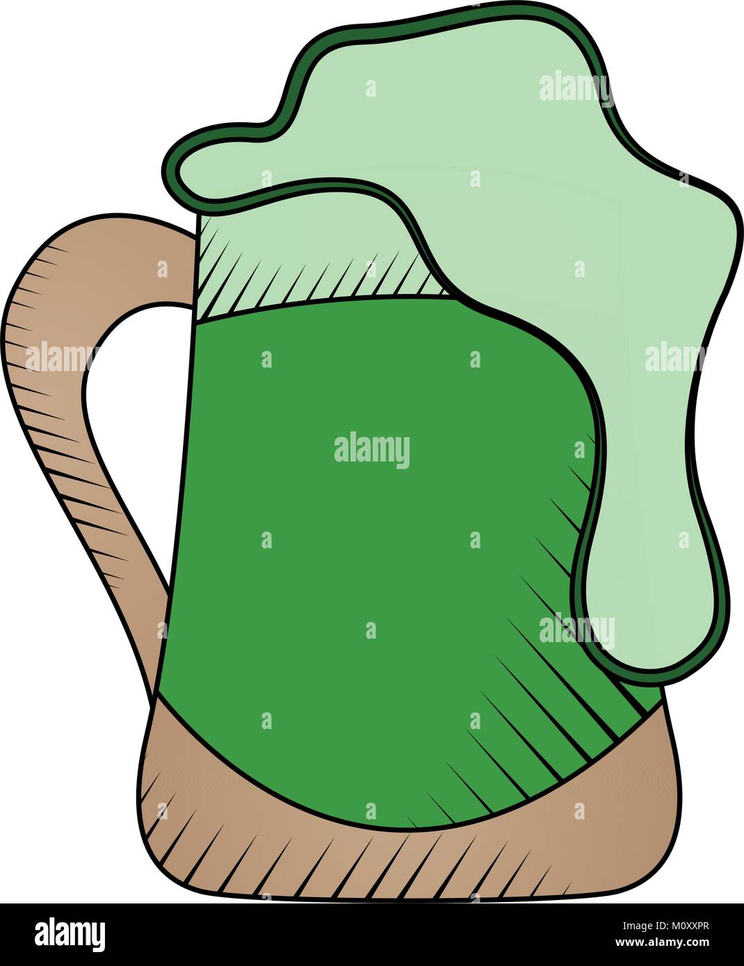 Beer mug with foam icon Stock Vector Image & Art - Alamy
