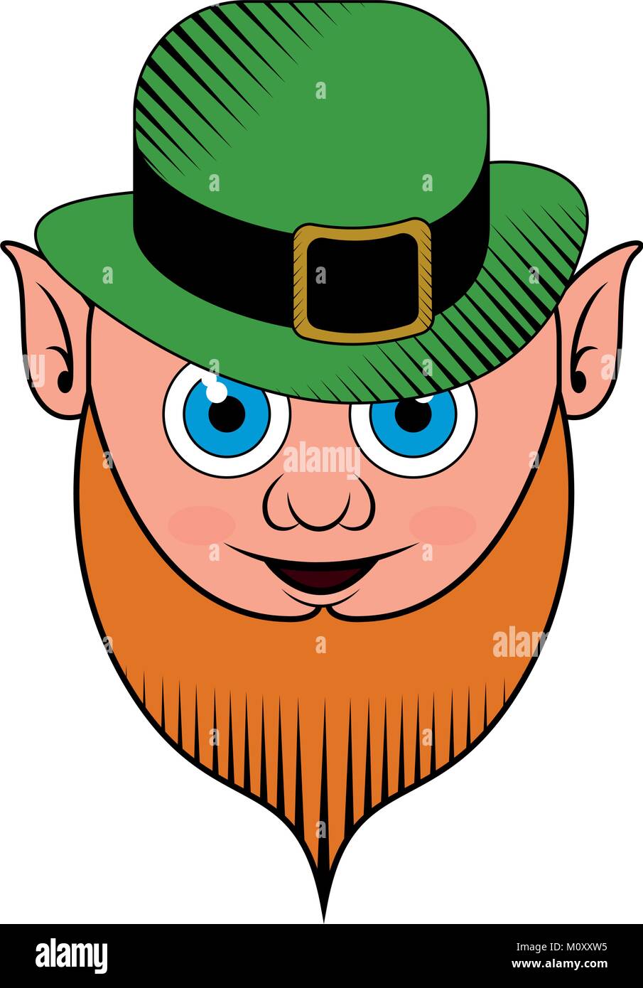 LEprechaun cartoon character Stock Vector Image &amp; Art - Alamy