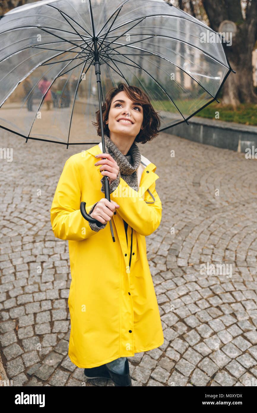 adult yellow rain slicker