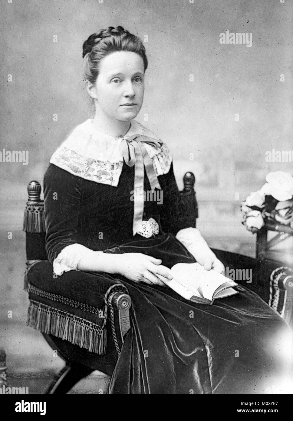 Millicent Fawcett, Mrs. Millicent Fawcett, Dame Millicent Garrett Fawcett, (1847 – 1929) British feminist and writer. Campaigner for women to have the vote. Stock Photo
