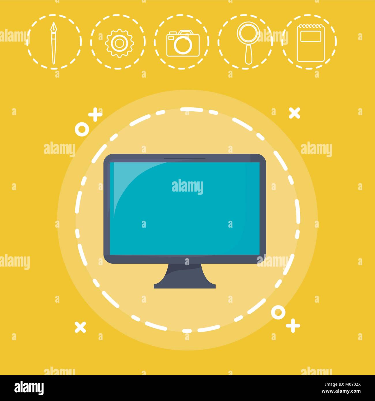Creative Process Design Stock Vector Image Art Alamy