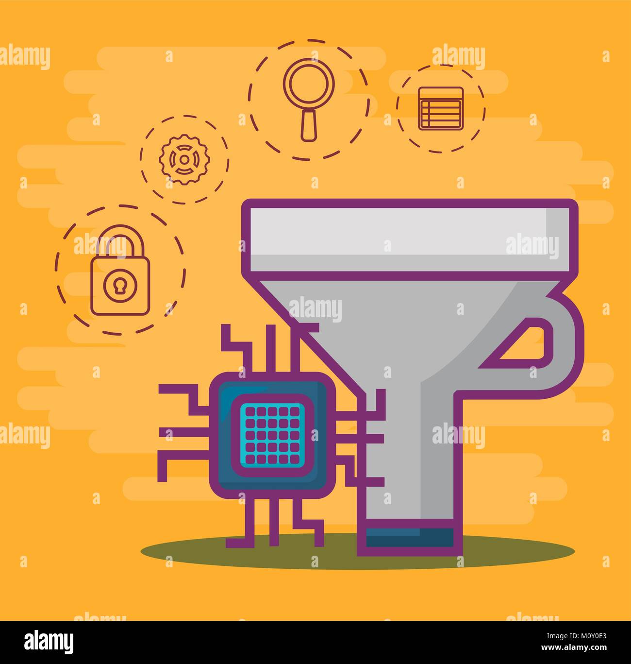 big data design concept Stock Vector Image & Art - Alamy