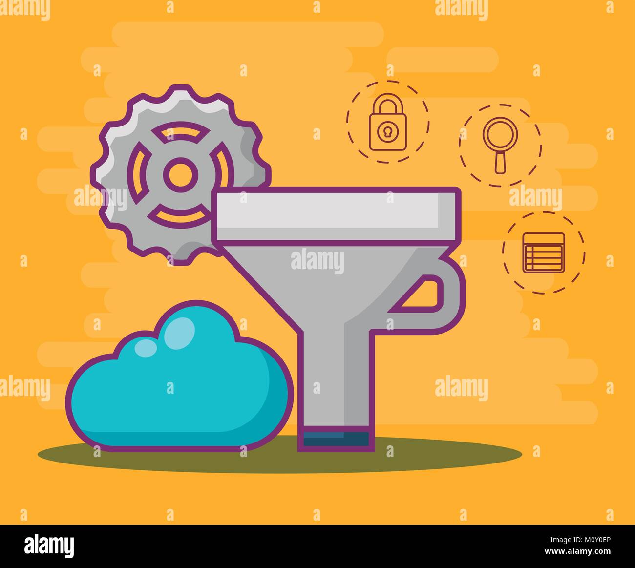 big data design concept Stock Vector Image & Art - Alamy