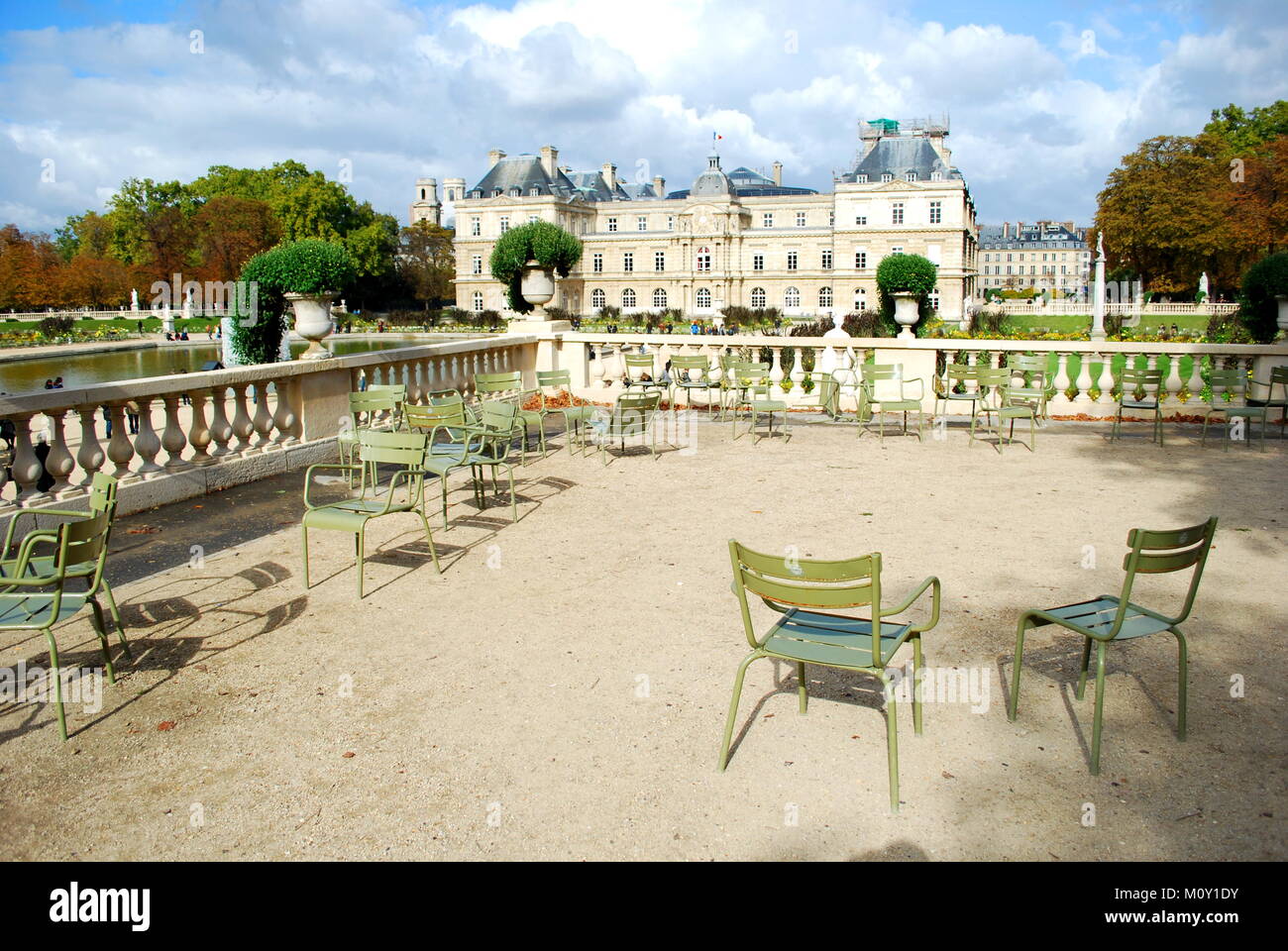 The Palace du Luxembourg in Paris, France Stock Photo