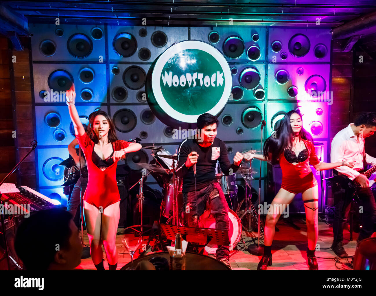 Scantily clad performers hires stock photography and images Alamy