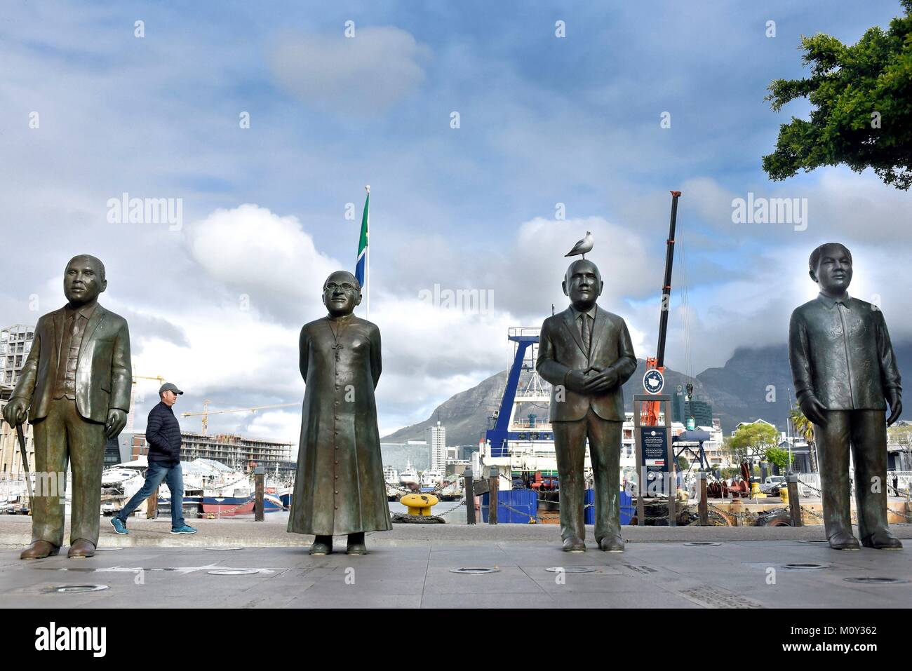 Statues Waterfront In Cape Town High Resolution Stock Photography and