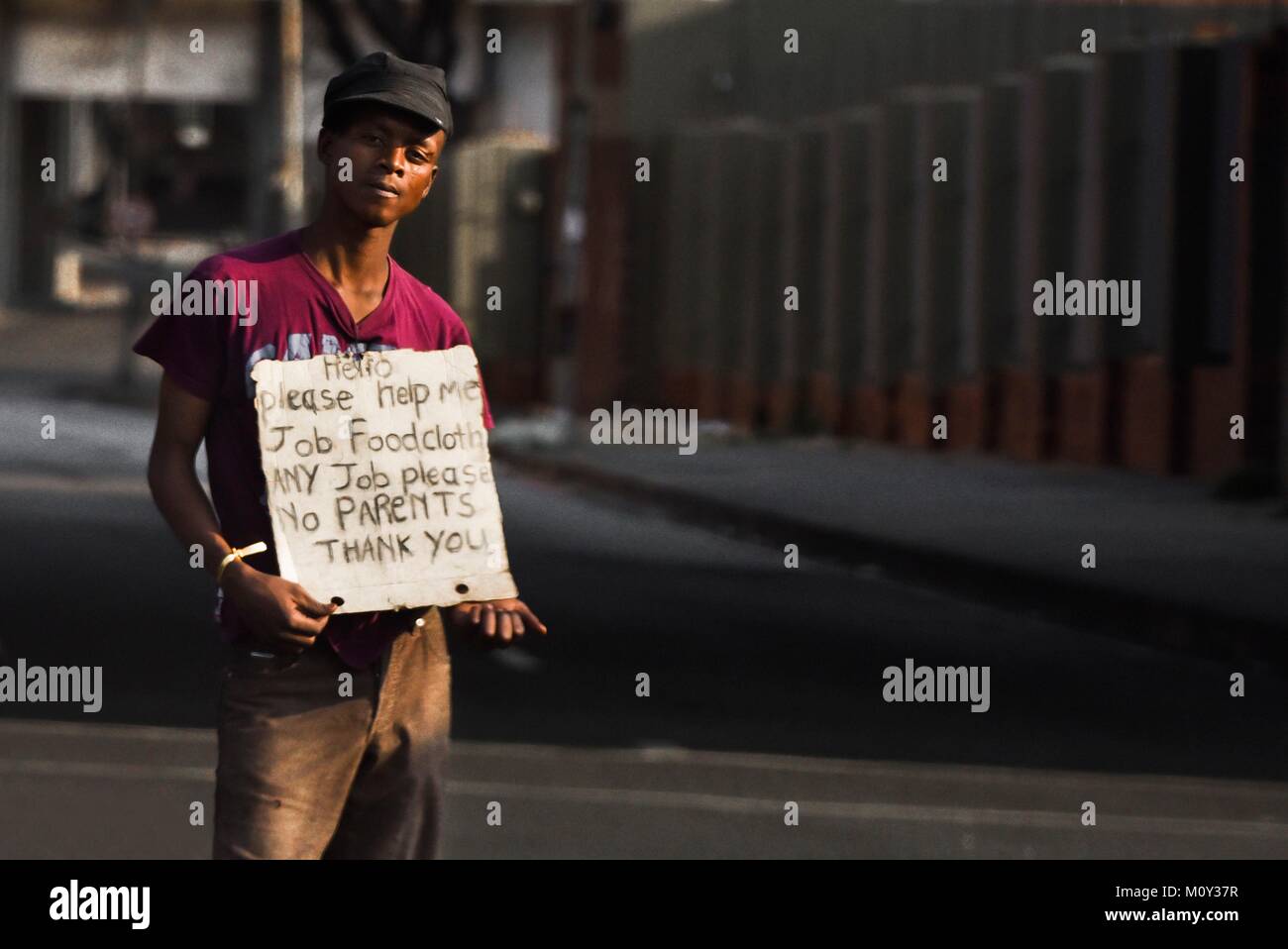 Street Beggar South Africa High Resolution Stock Photography and Images