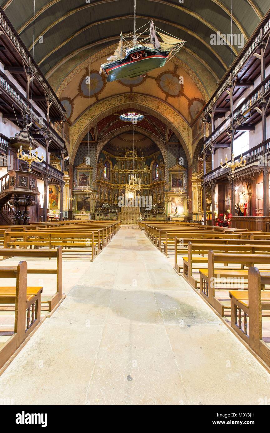 France,Pyrenees Atlantiques,Pays Basque,Saint Jean de Luz,17th century