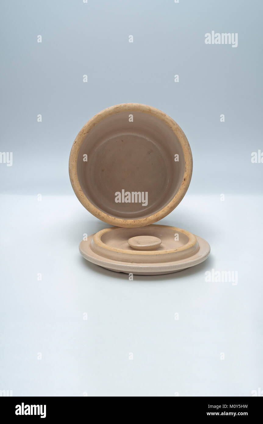 Heavy Ceramic Pottery Food Container Stock Photo Alamy