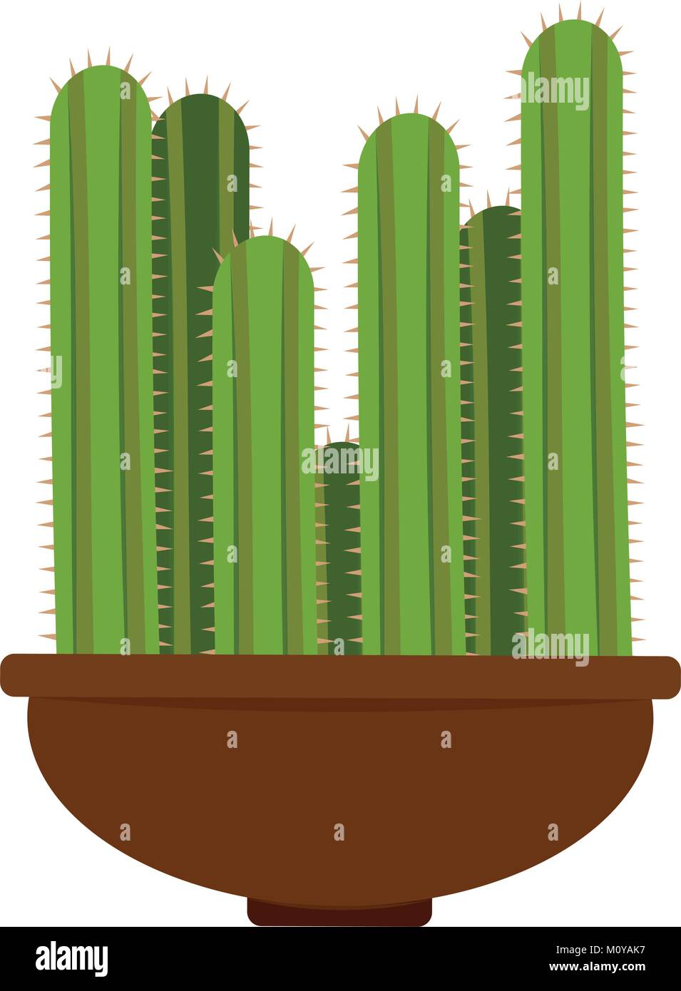 Abstract cute cactus Stock Vector Image & Art - Alamy