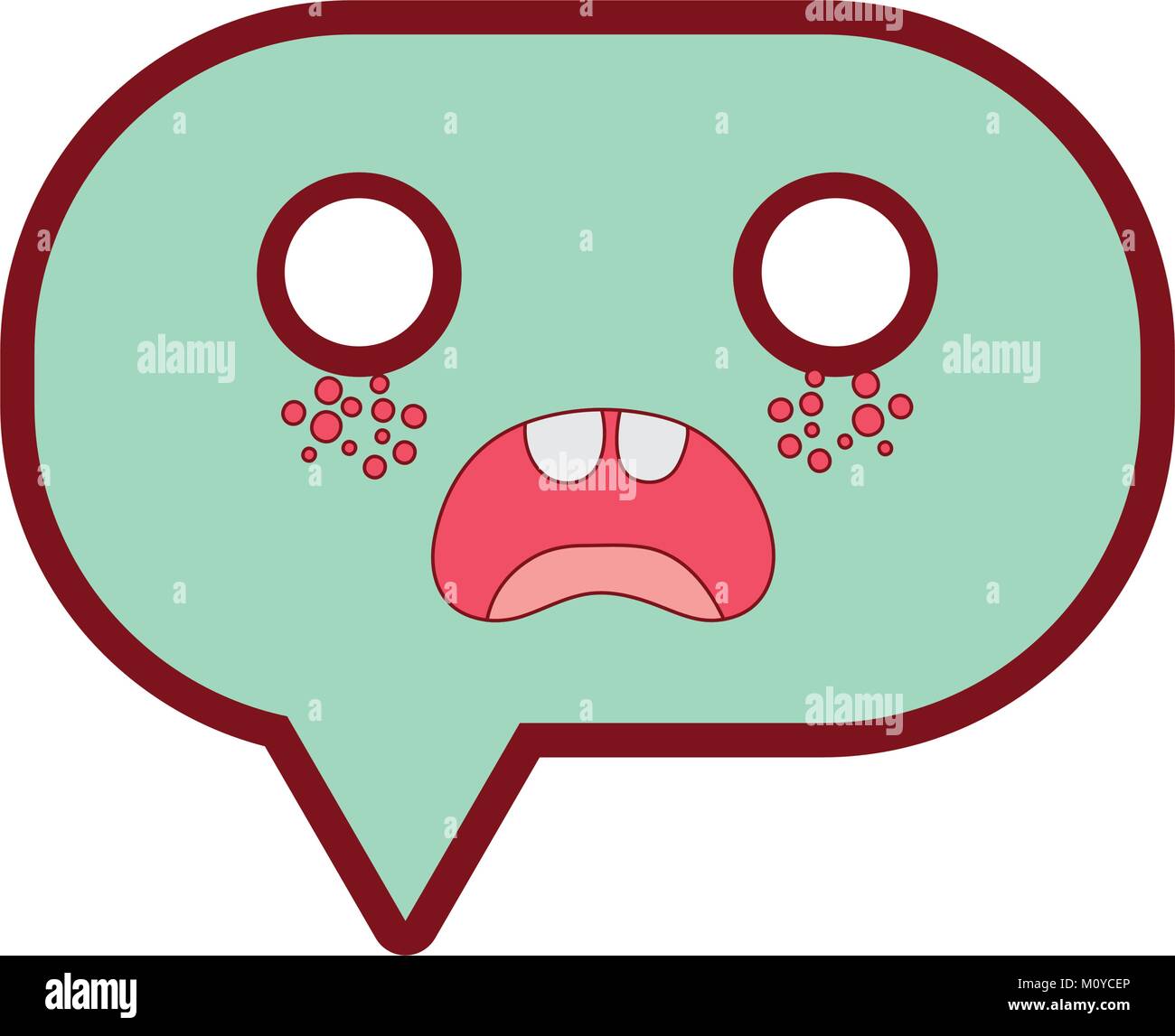 Halloween Clipart of Face Screaming in Fear Emoji Vector -  Norway