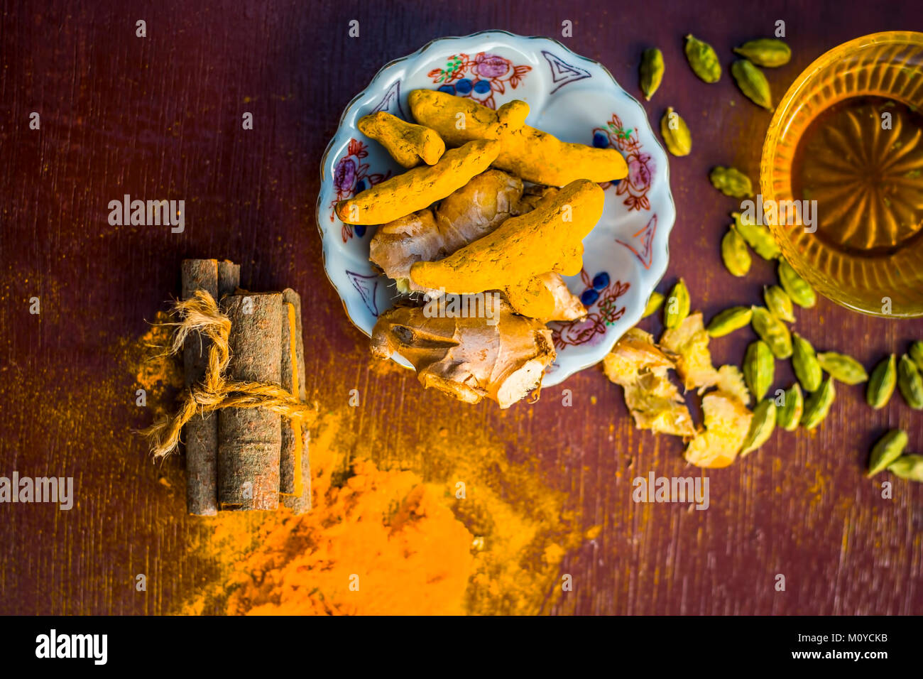 spices of cough and fever the traditional Stock Photo - Alamy