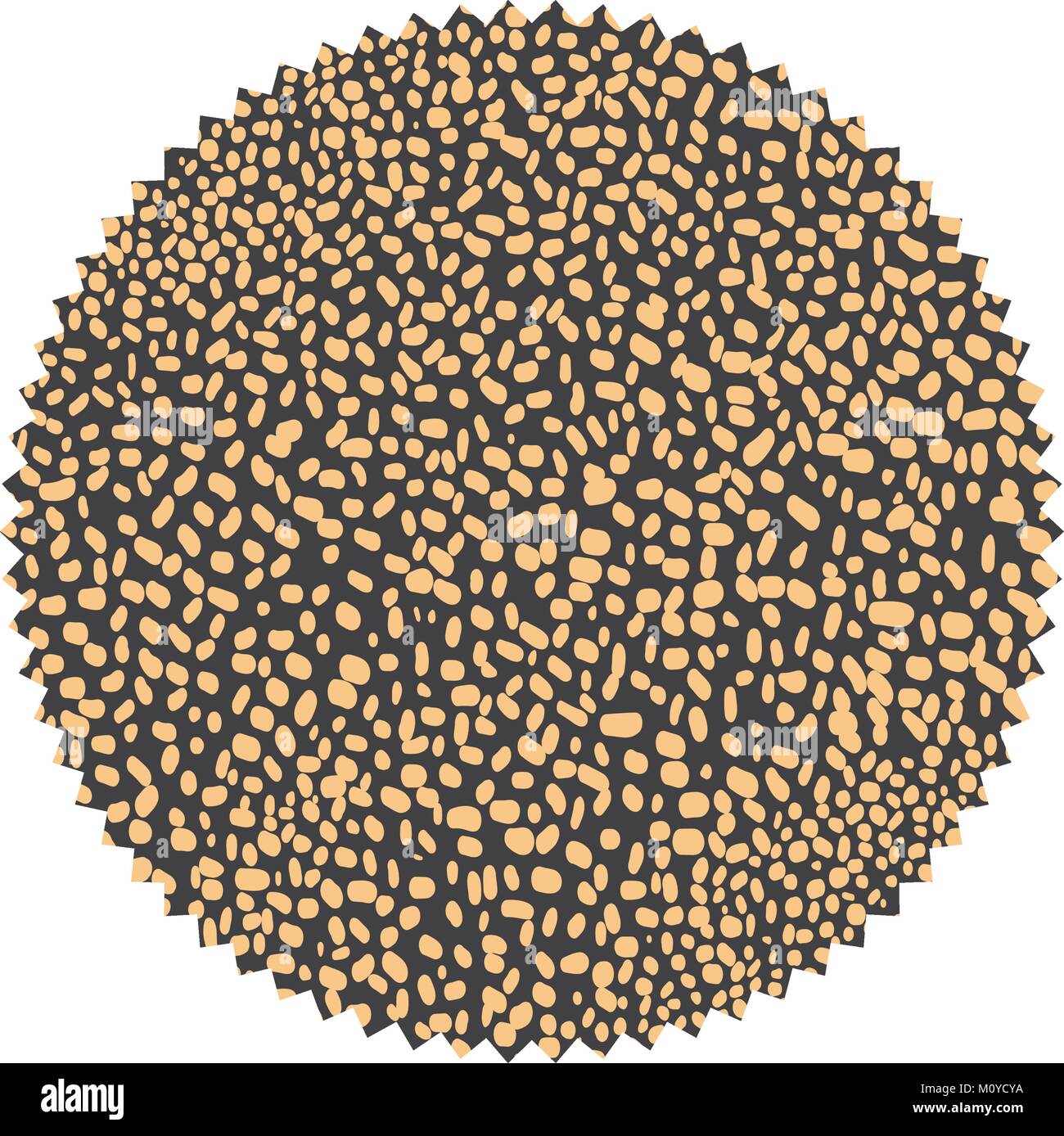 circle with graphic seamless pattern background design Stock Vector ...