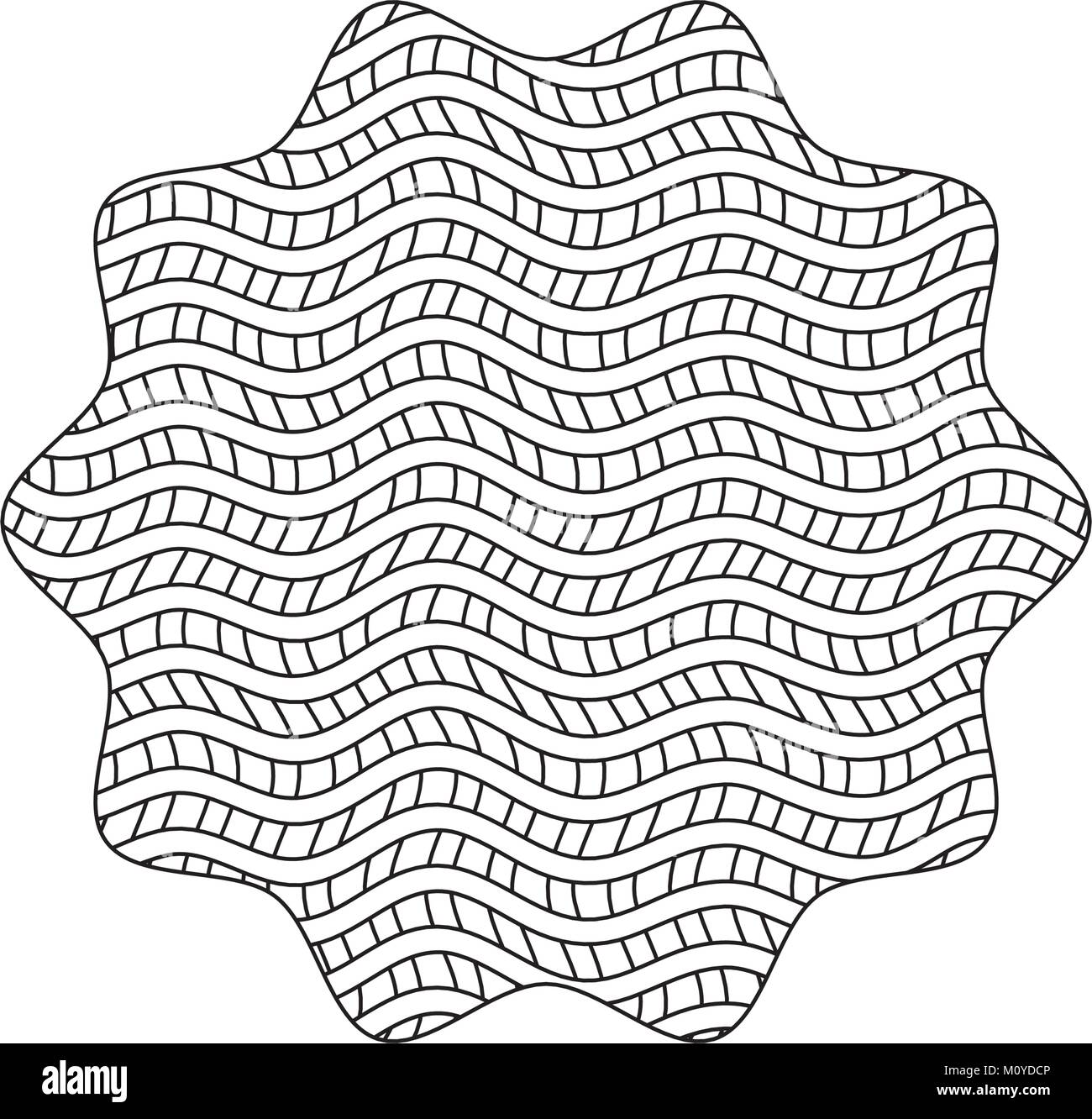 line star with pattern graphic seamless background design Stock Vector ...