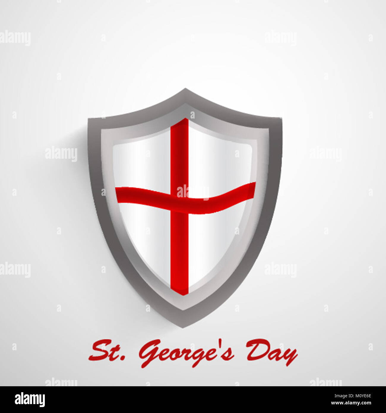 illustration of Christian St. George Day background Stock Photo - Alamy