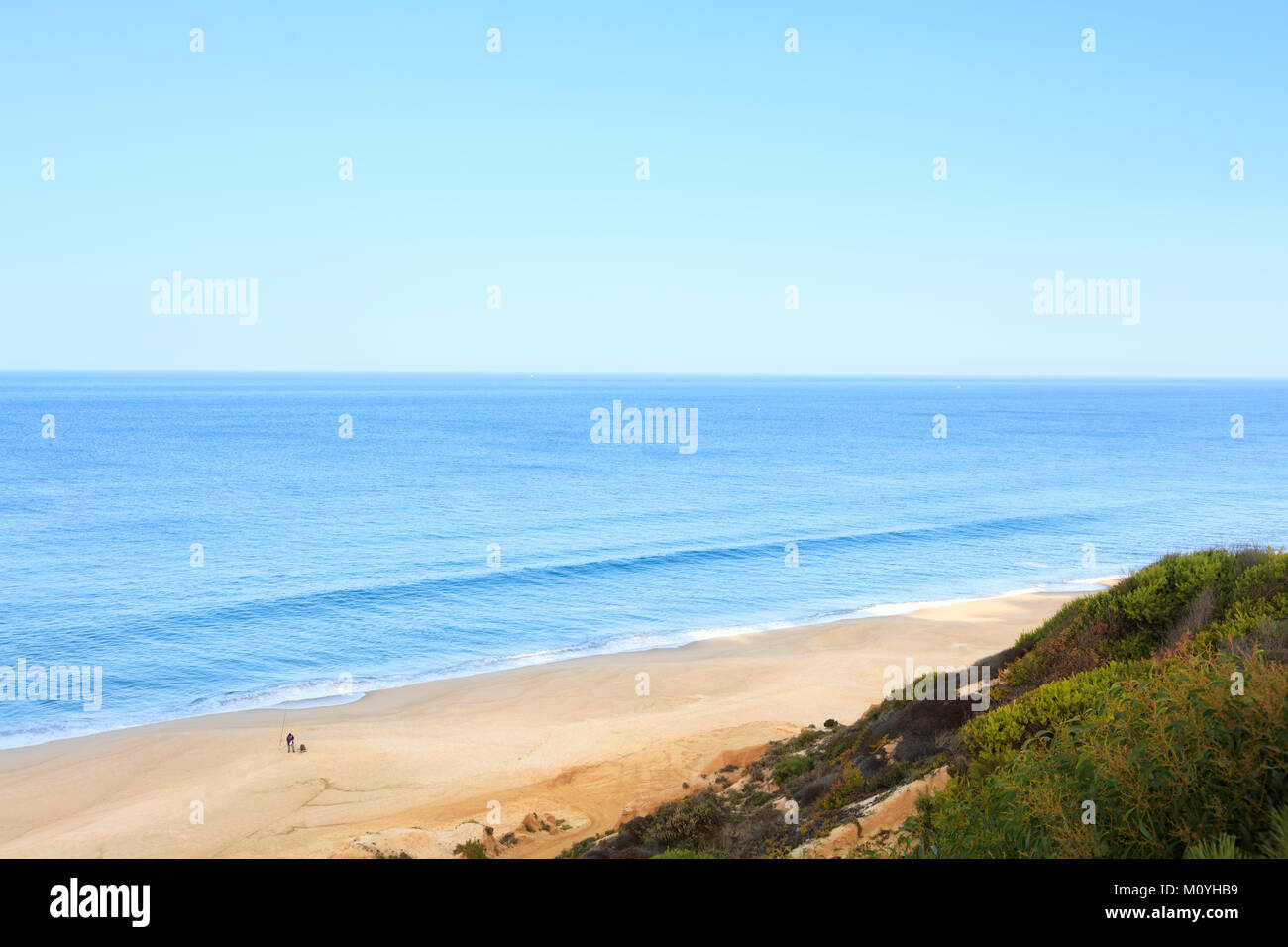 Beach near Carvalhal, Comporta, Grandola, Alentejo Portugal Stock Photo