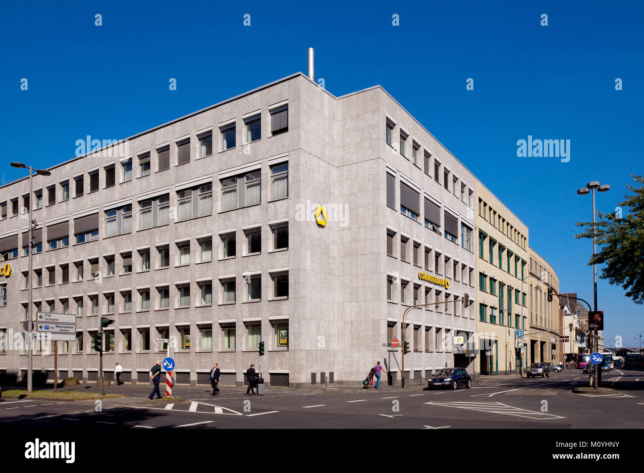 Germany, Cologne, the Commerzbank in the financial district.  Deutschland, Koeln, die Commerzbank im Bankenviertel. Stock Photo